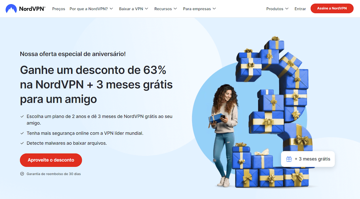 nordvpn homepage br
