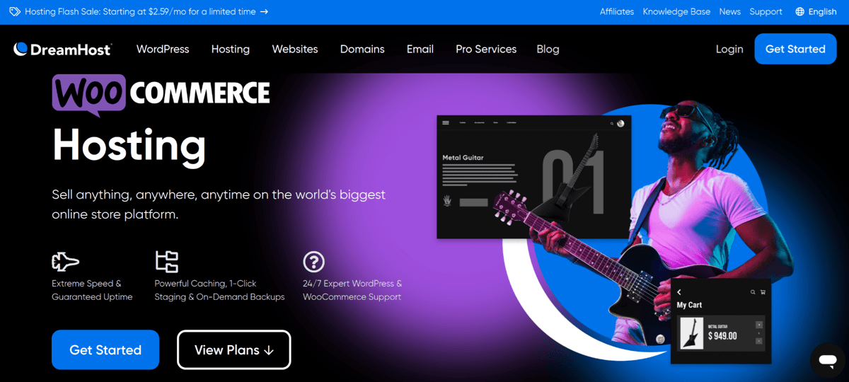 dreamhost woocommerce hosting providers