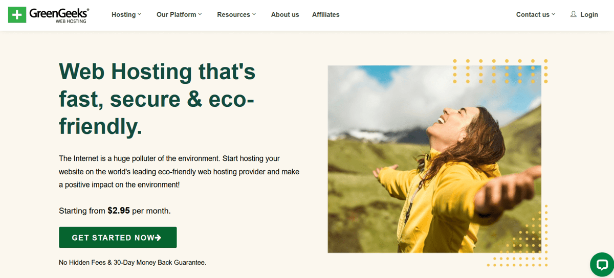 greengeeks web hosting services