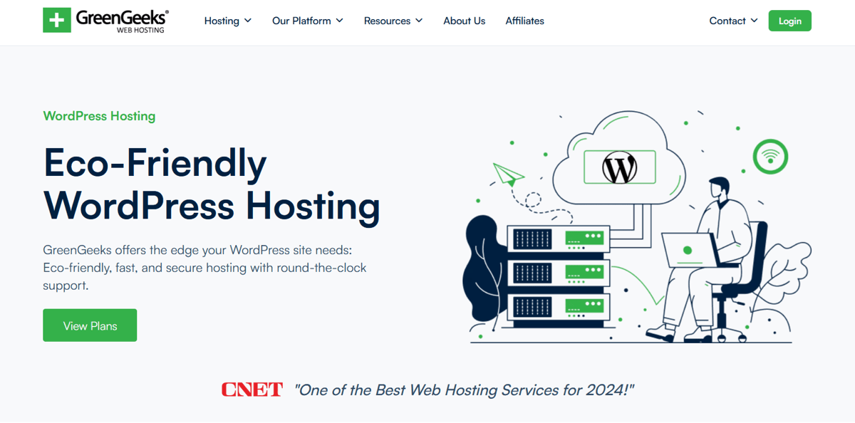 greengeeks wordpress hosting services