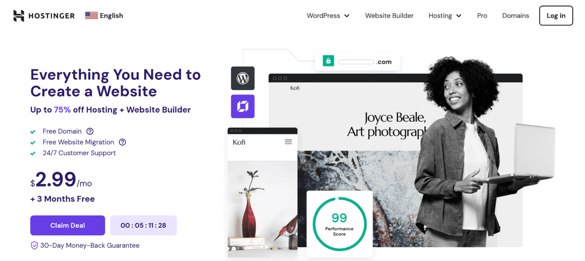 hostinger web hosting providers