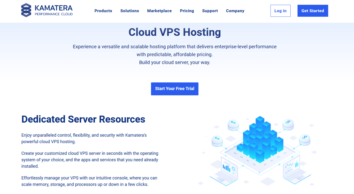 kamatera clous vps hosting