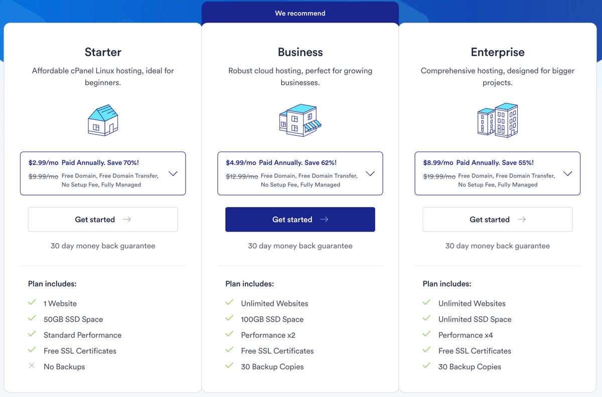 tmdhosting hosting plans