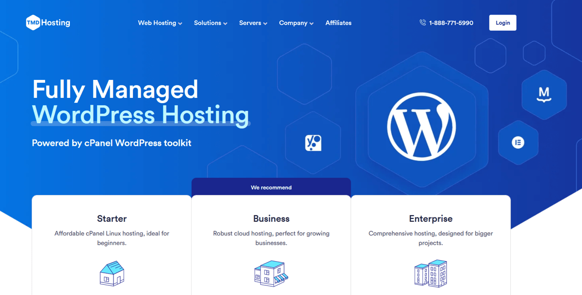 tmdhosting managed wordpress hosting