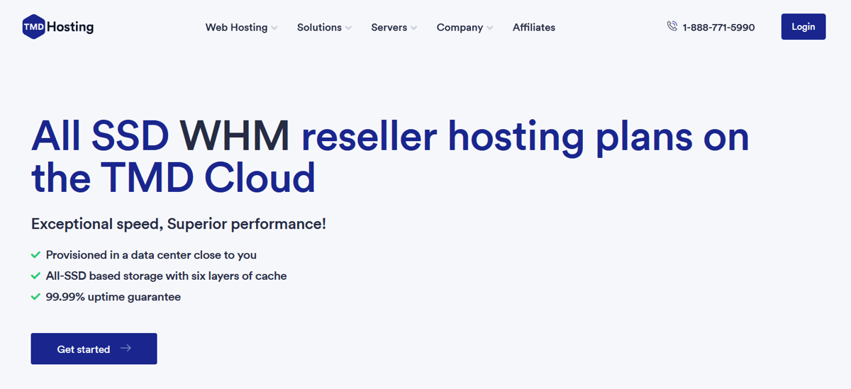 tmdhosting web hosting reseller plan