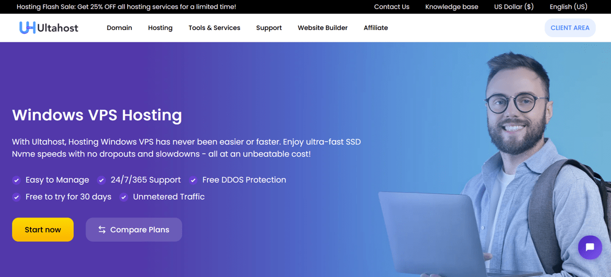 ultahost windows vps hosting