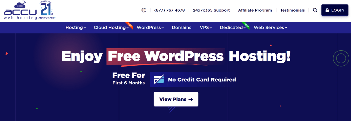 accuweb hosting free wordpress hosting
