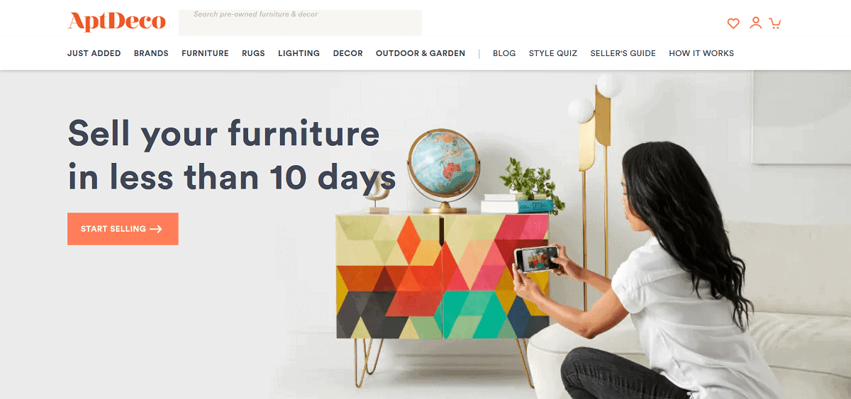 aptdeco homepage