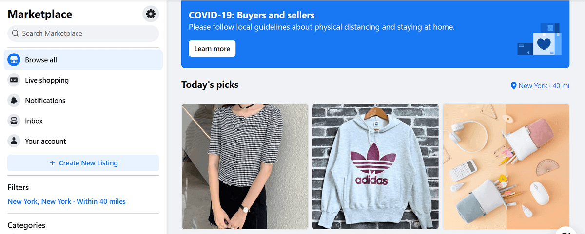 facebook marketplace
