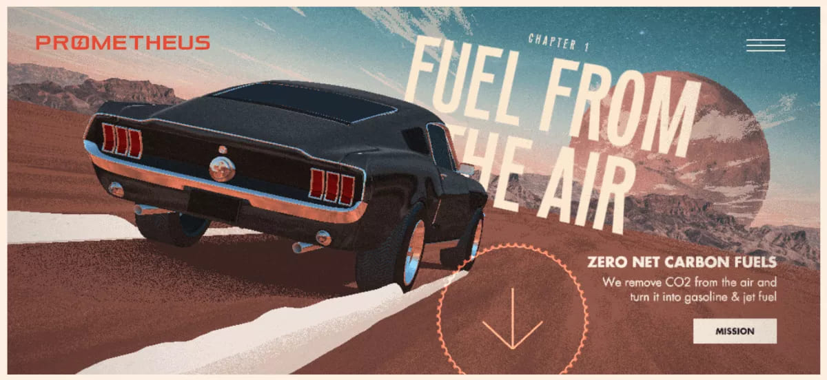 fullscreen layout example