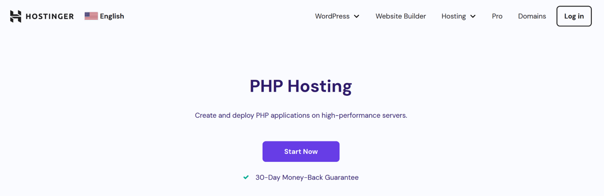 hostinger php hosting