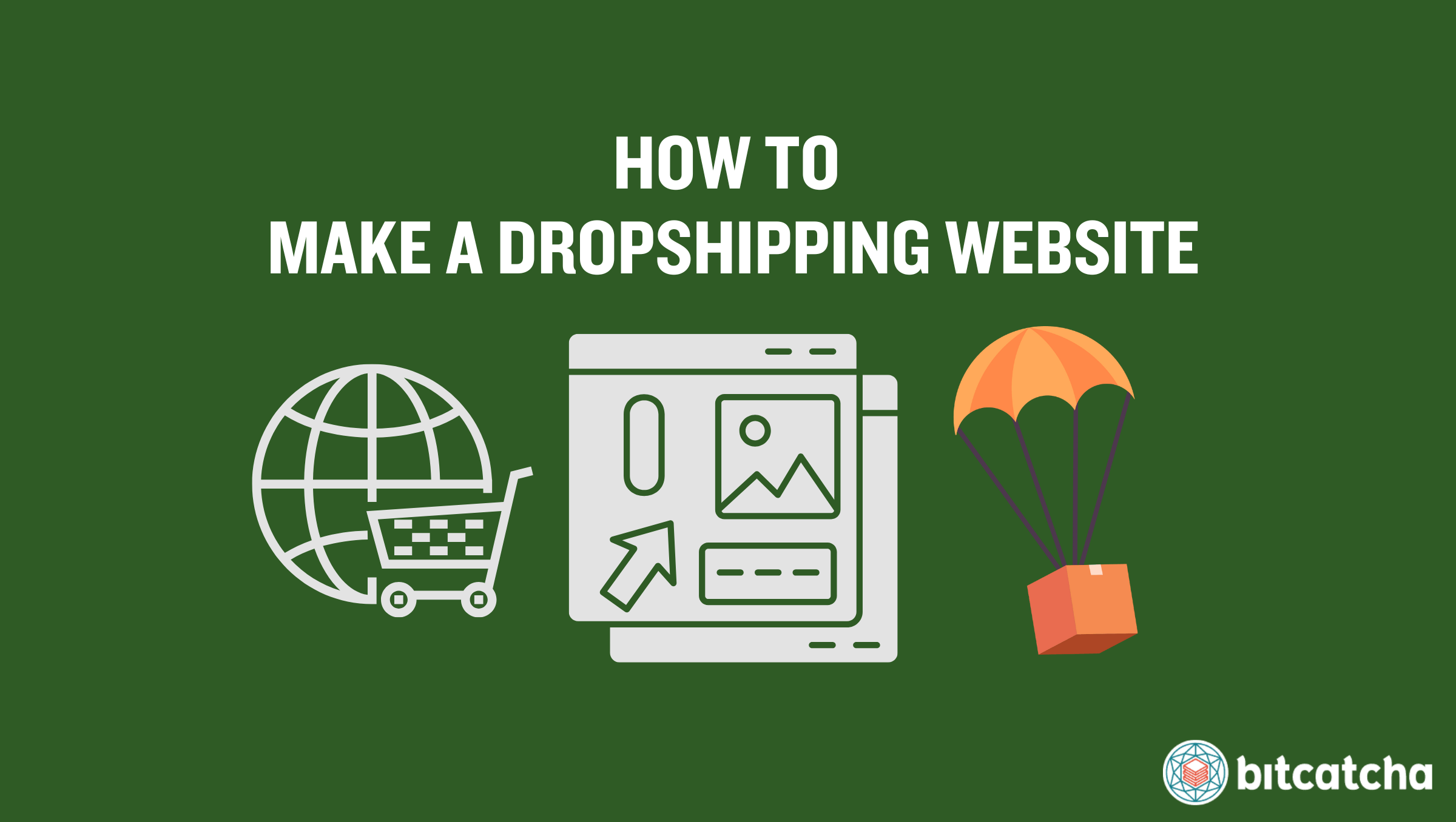how to make dropshipping website