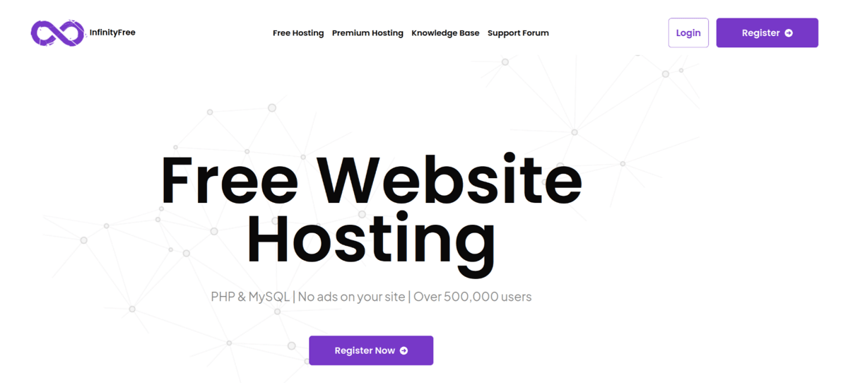infinityfree web hosting services