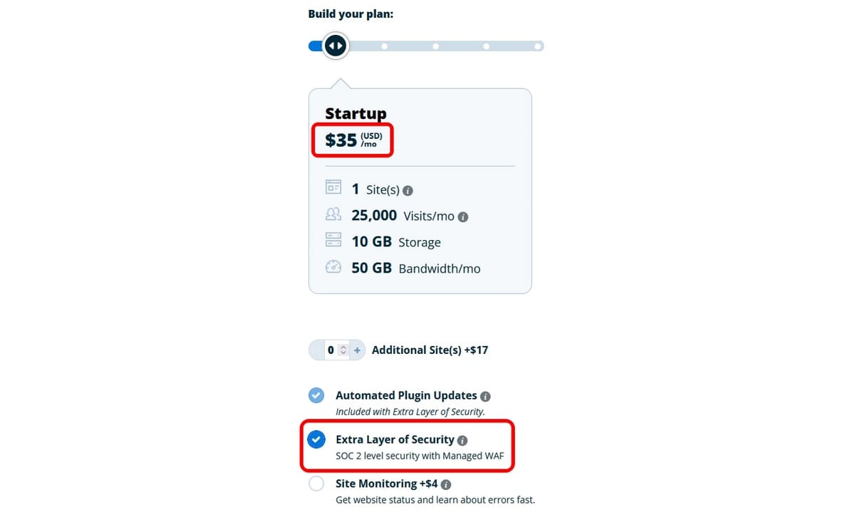 wp engine plans are scalable