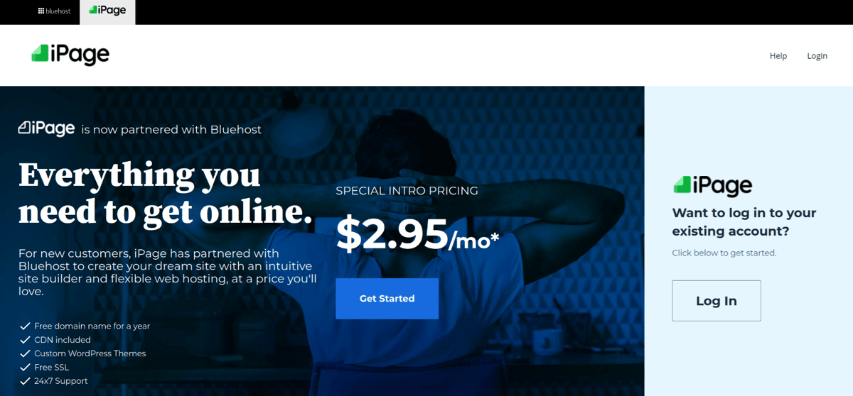 ipage web hosting services