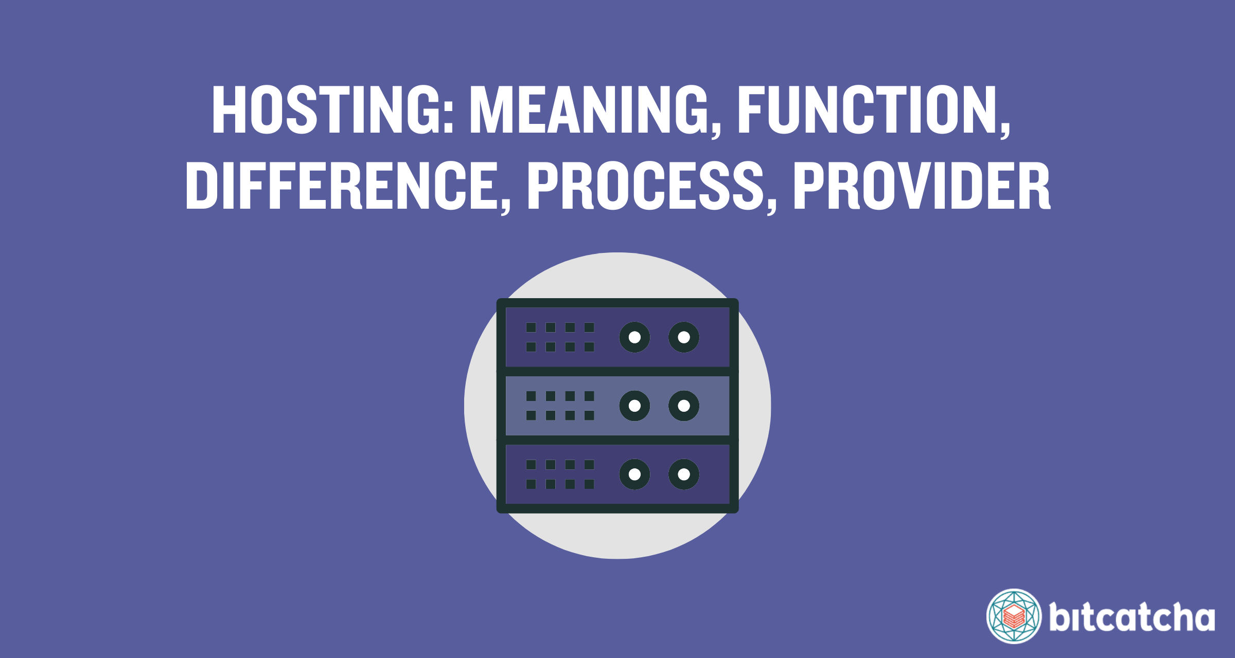 web hosting meaning function difference process provider
