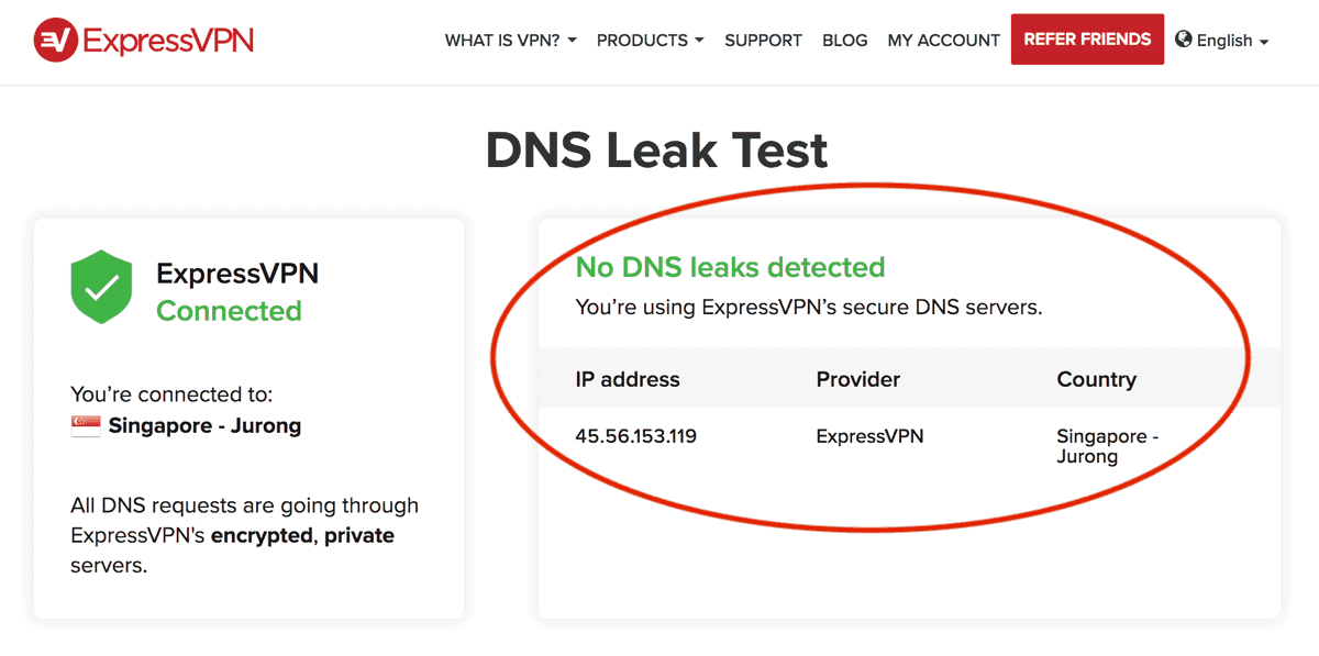 expressvpn dns leaks