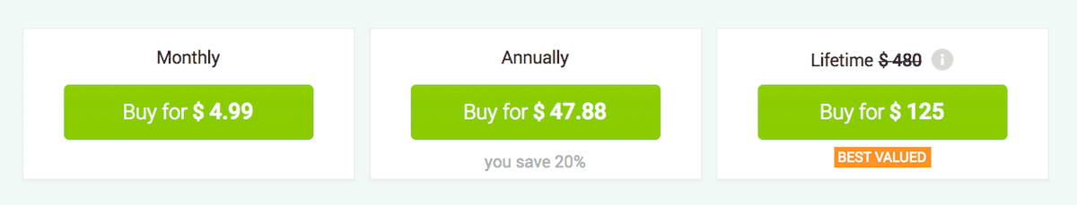 pcloud crypto pricing