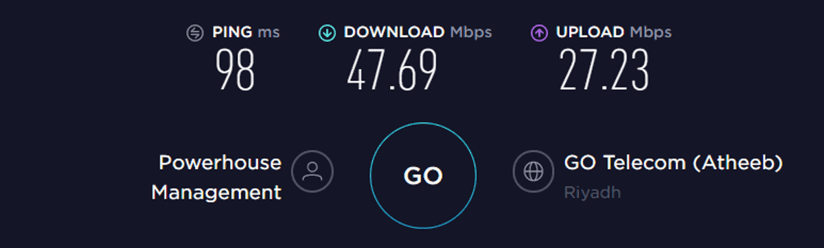 vyprvpn middleeast speed on