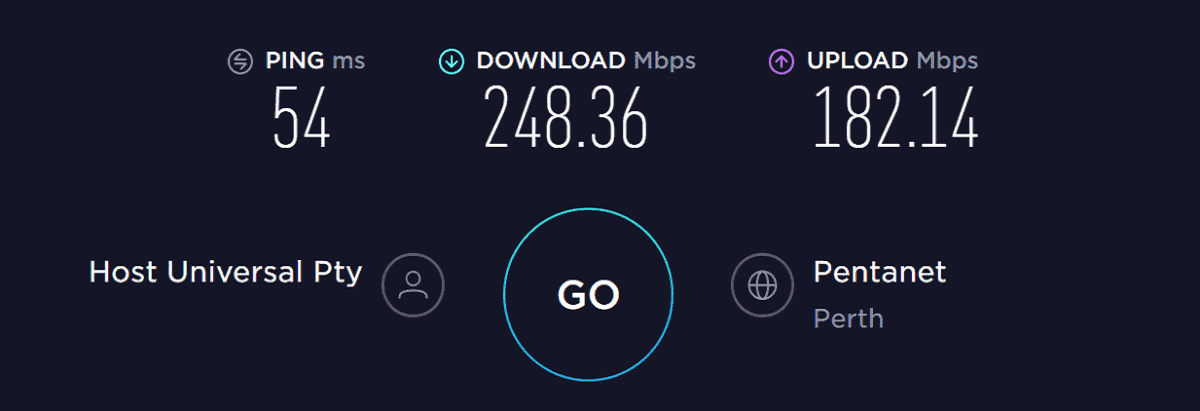 surfshark speed AUS wireguard