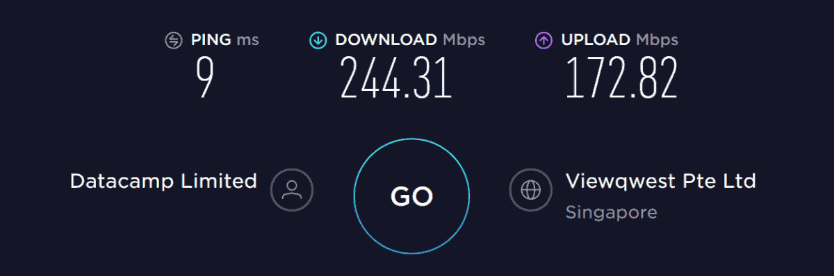 surfshark speed SG wireguard