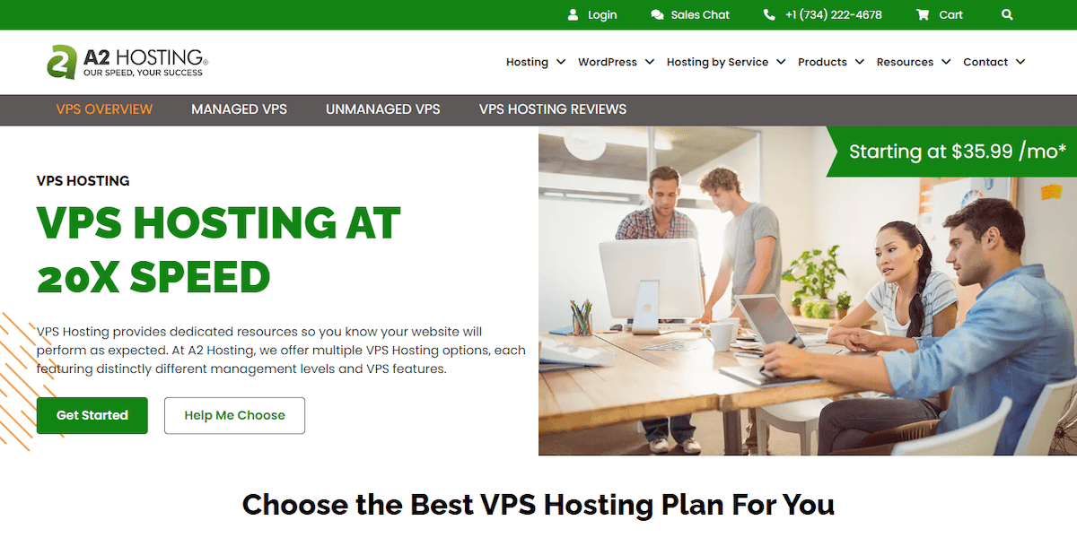 a2hosting vps hosting