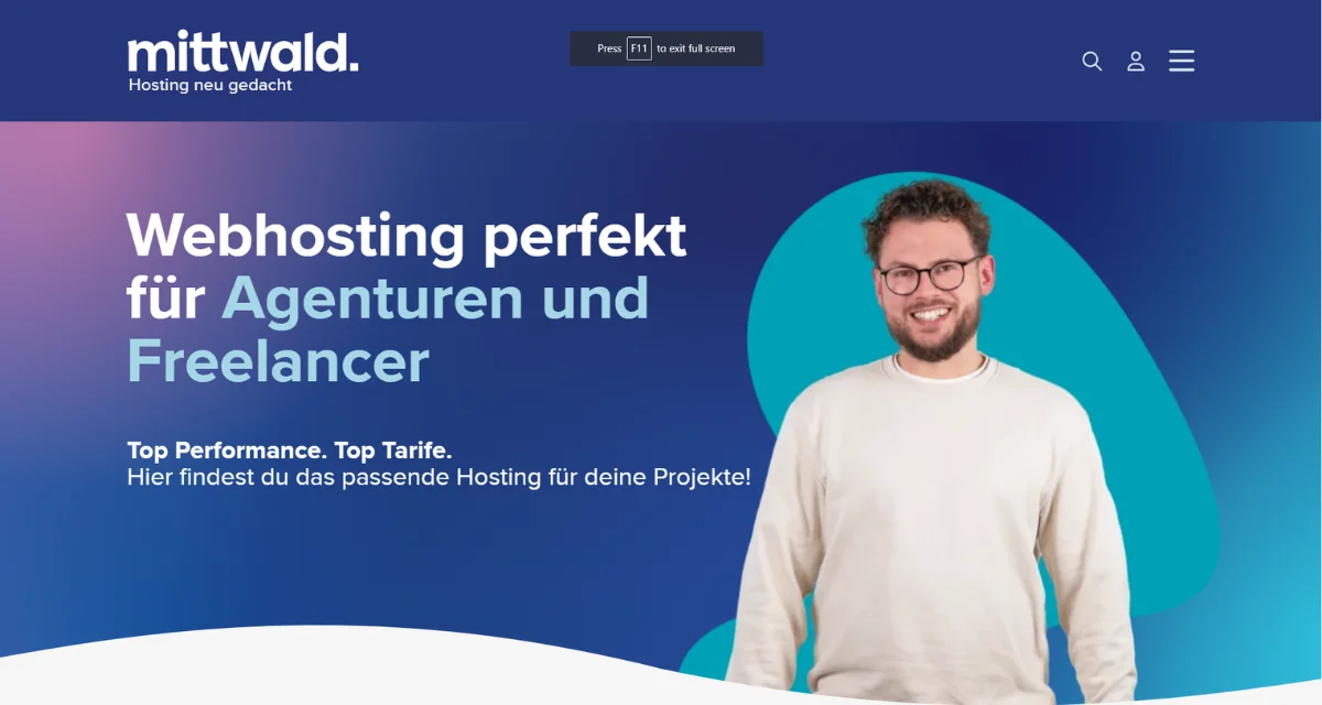 mittwald homepage DE