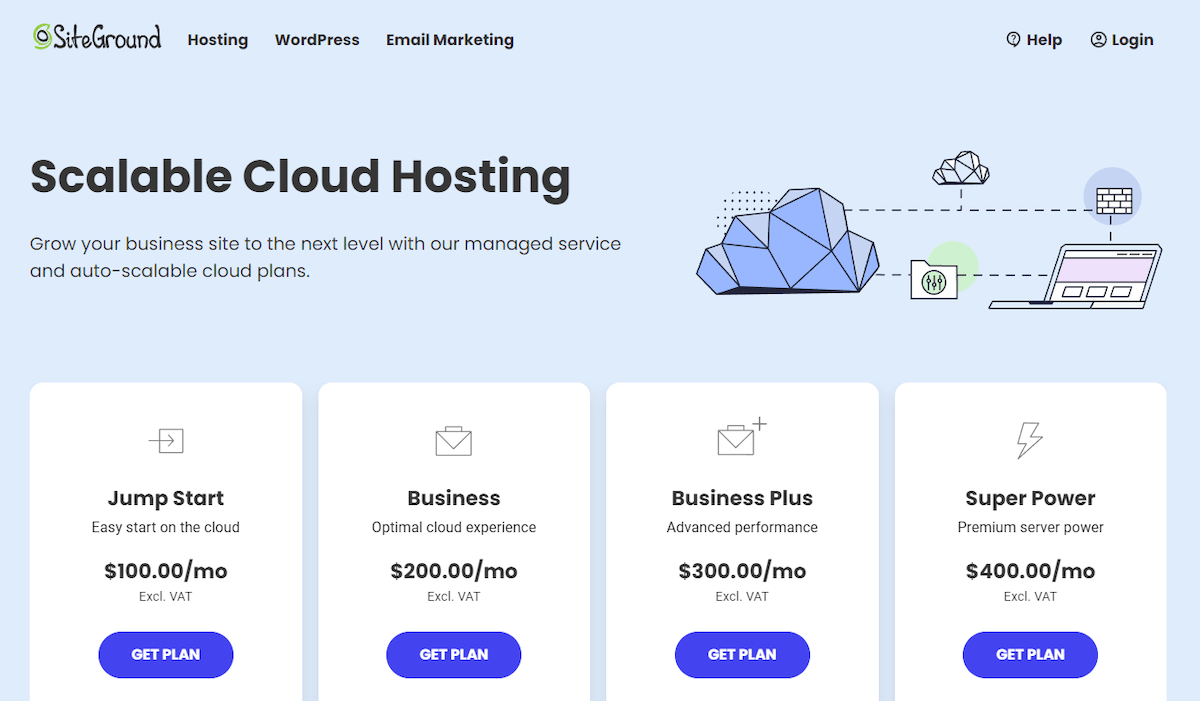 siteground cloud vps hosting
