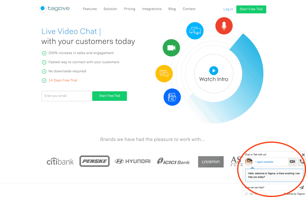 tagove live chat