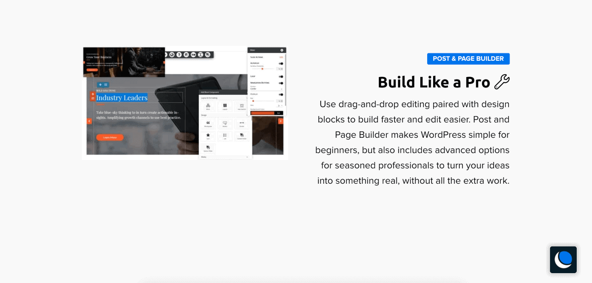 DreamHost website builder is easy to use
