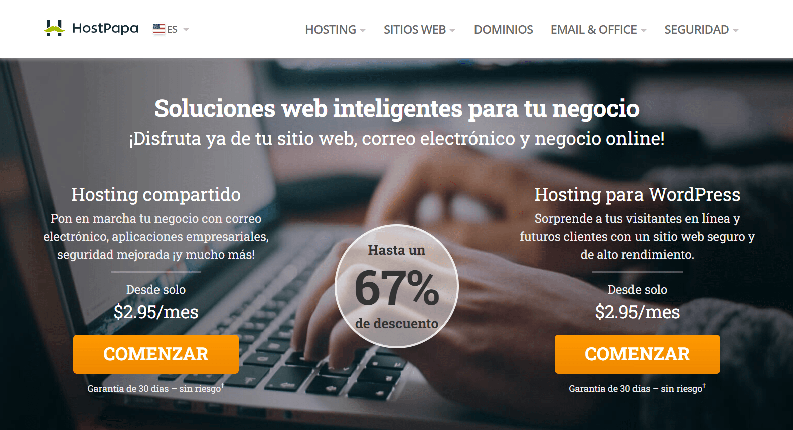 hostpapa web hosting
