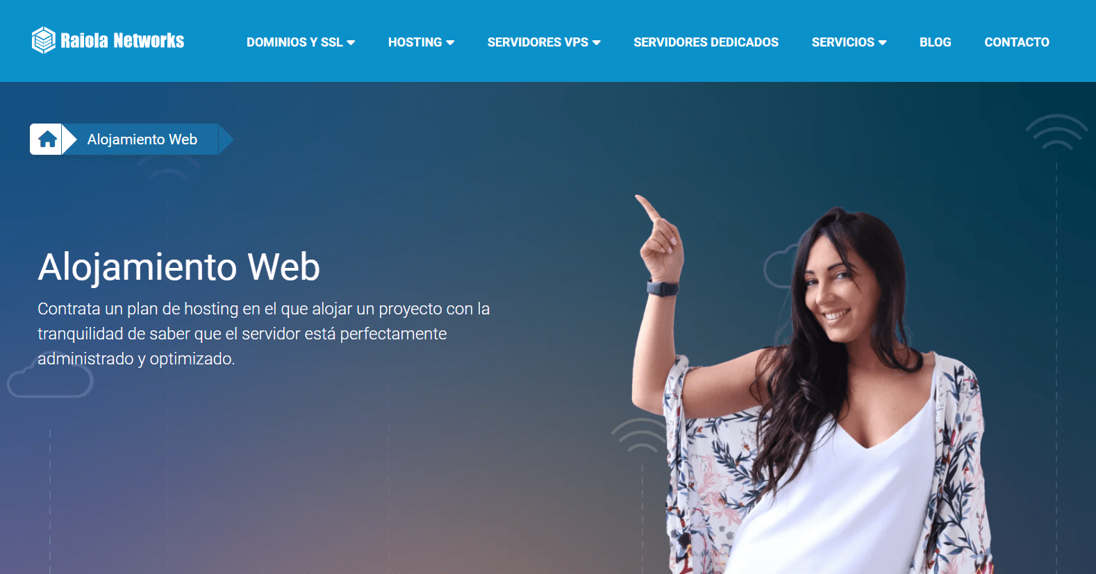 Raiola Networks web hosting