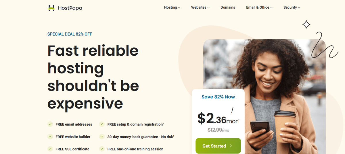 hostpapa web hosting