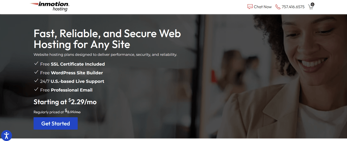 inmotion web hosting