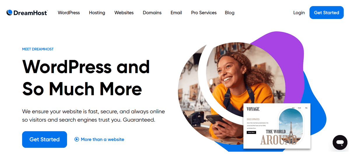 dreamhost web hosting