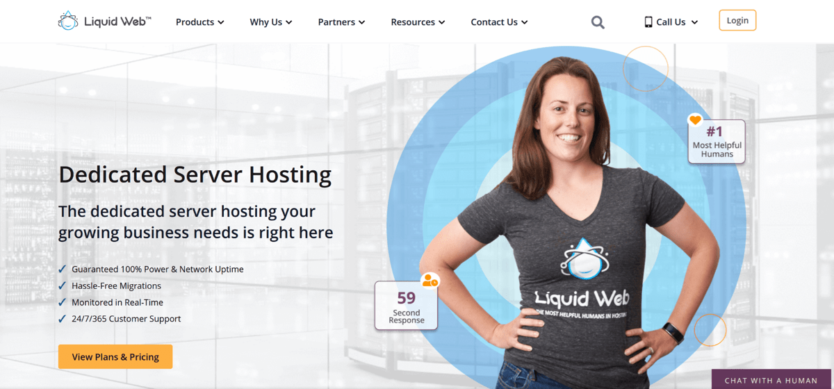 liquid web dedicated web hosting services