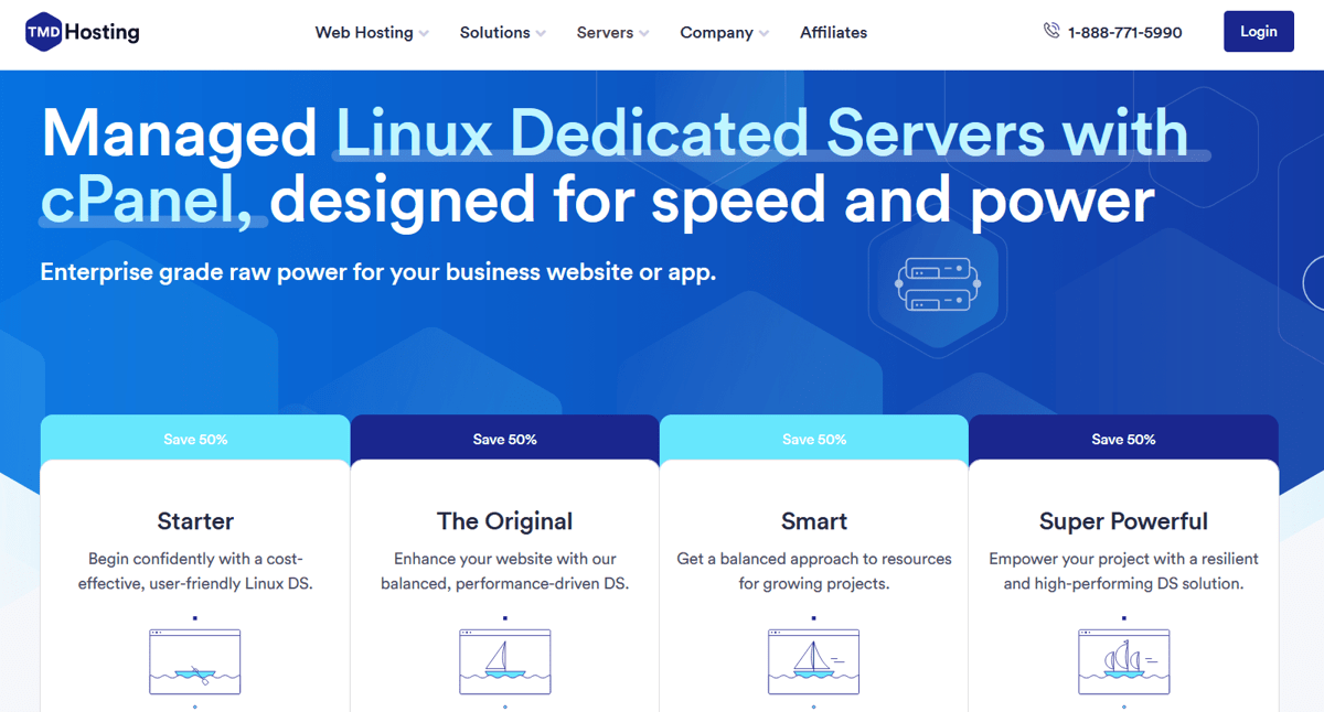 tmdhosting dedicated server