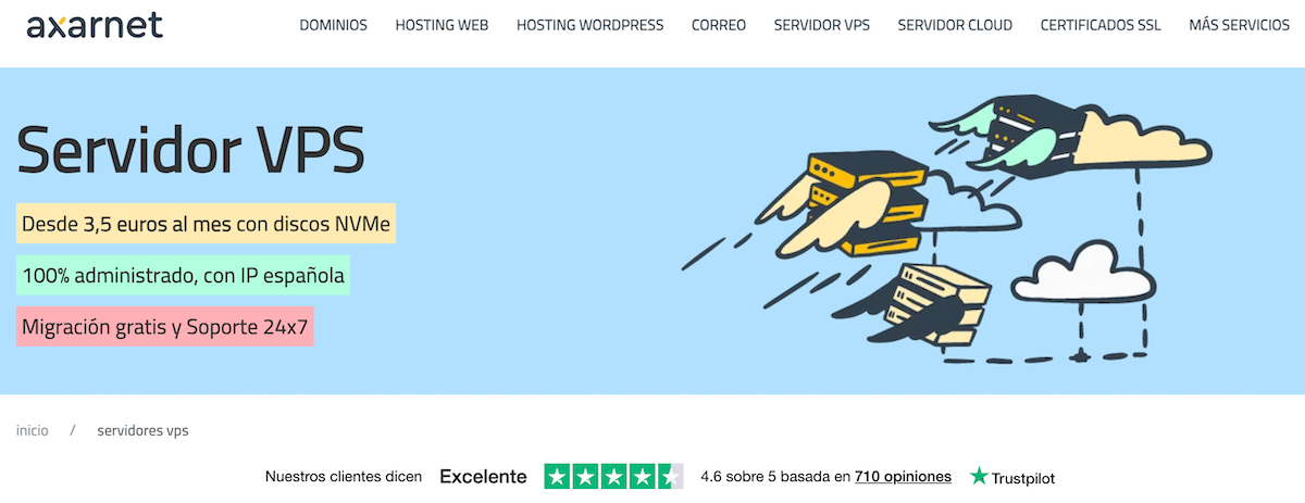 Axarnet VPS hosting