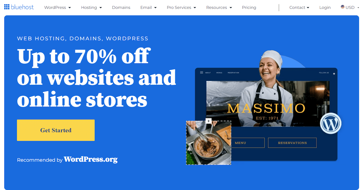 bluehost web hosting
