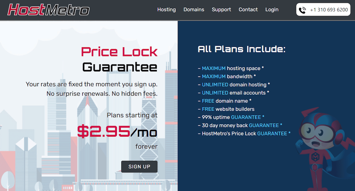 hostmetro web hosting