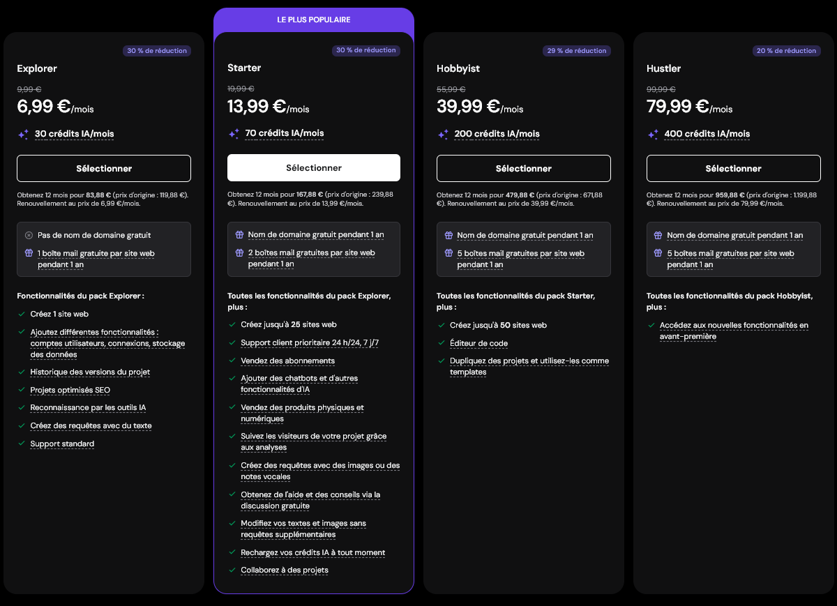 hostinger horizons plan