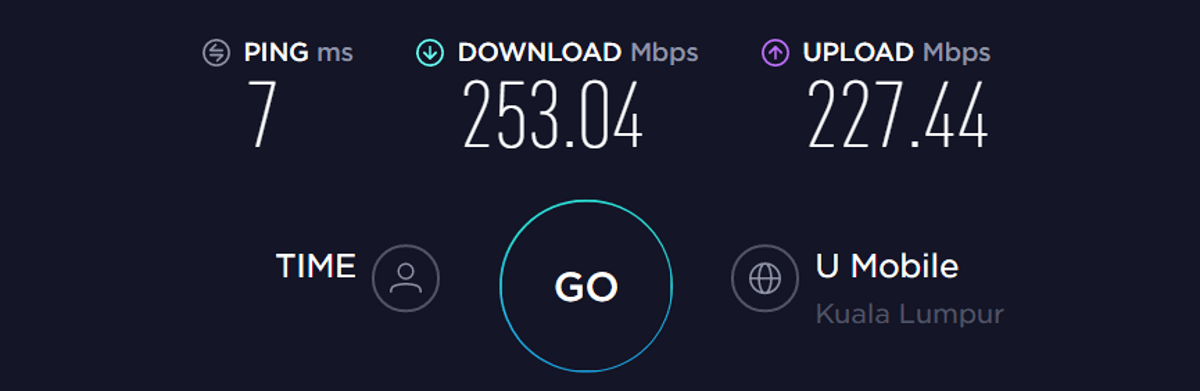protonvpn speed test malaysia