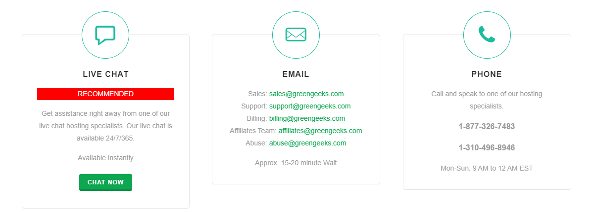greengeeks contact
