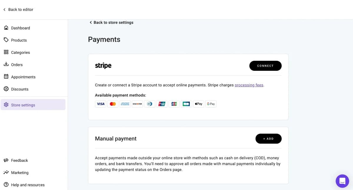 hostinger website builder payment