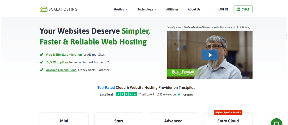 scalahosting website hosting