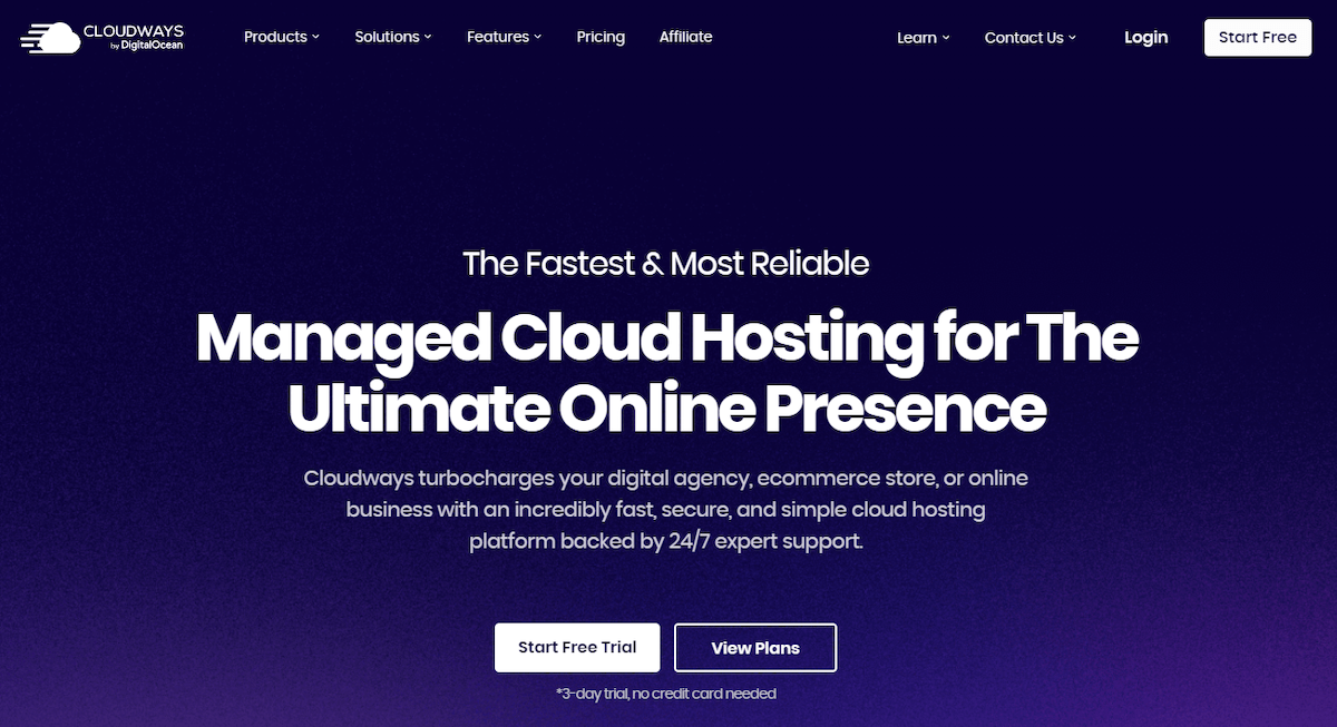 cloudways web hosting