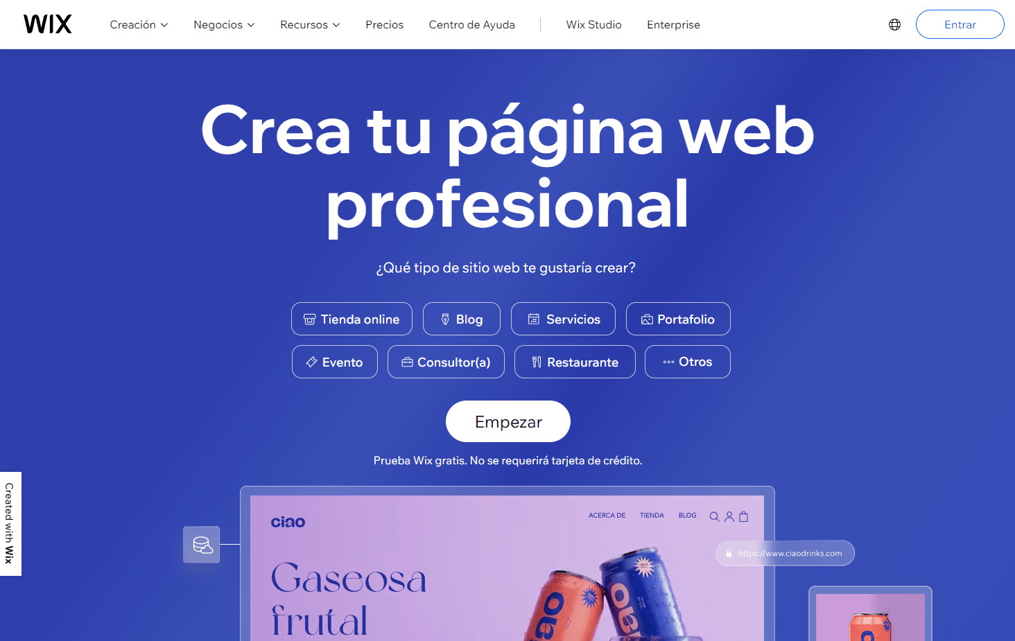 wix website builder