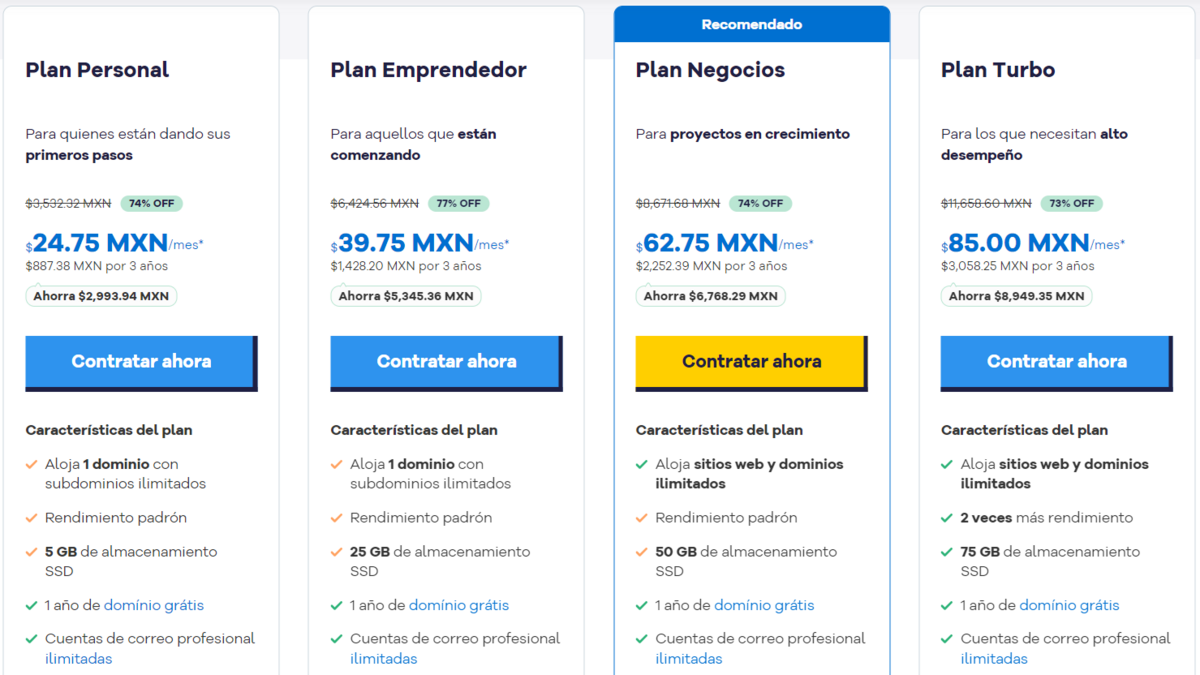 hostgator shared hosting plans