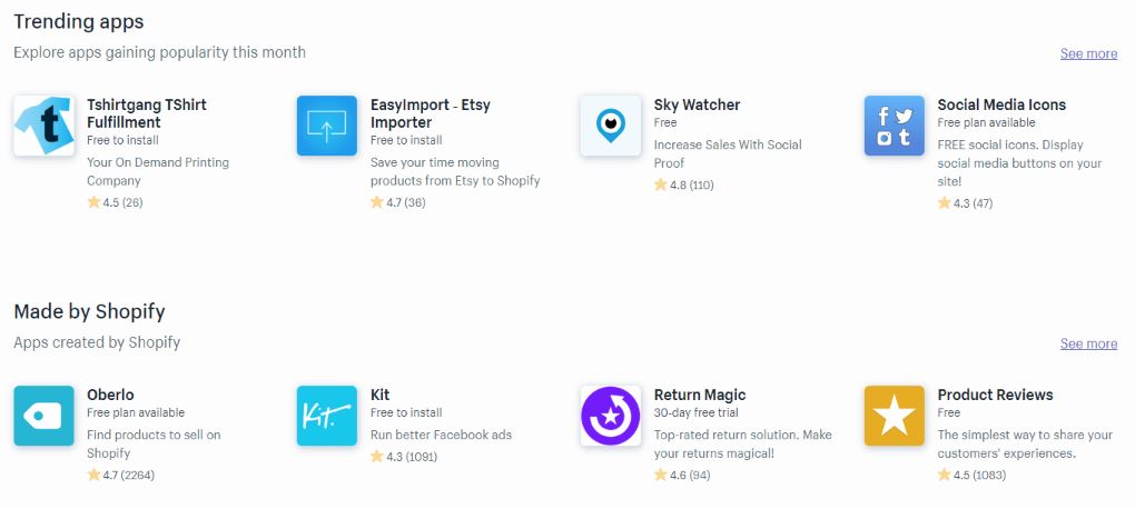 Shopify App Store