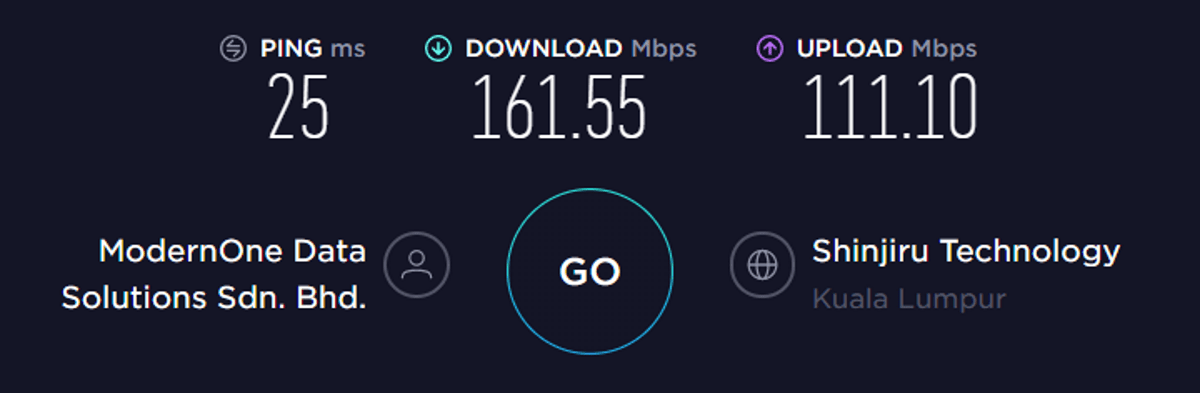 surfshark speed test malaysia